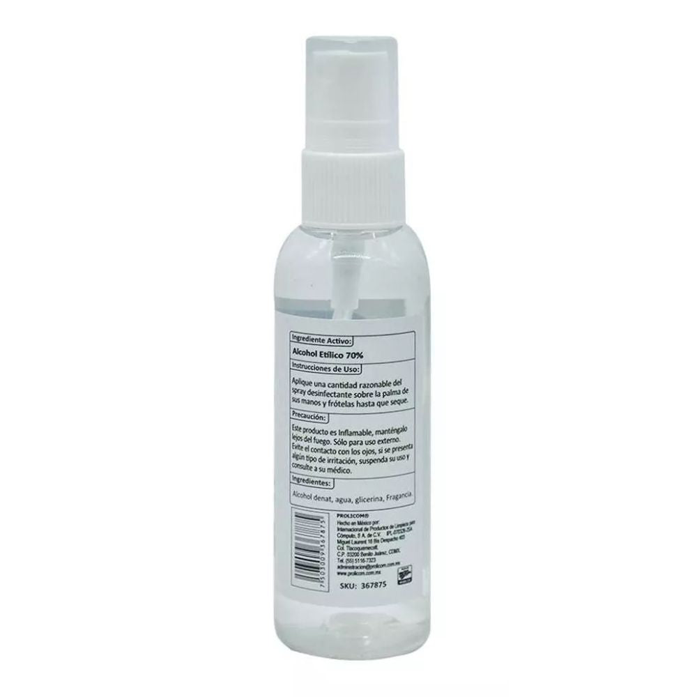 Spray Prolicom Desinfectante Para Manos Con Aroma 60ml 367875