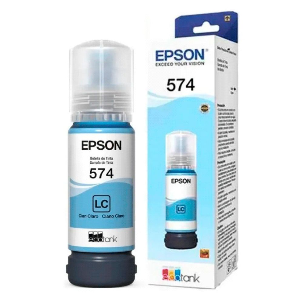 Tinta Epson T574 Original | Botella de 70 ml para EcoTank L8050