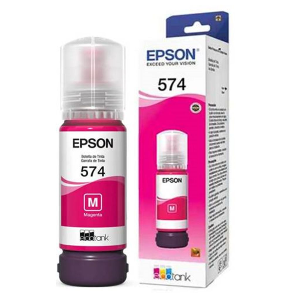 Tinta Epson T574 Original | Botella de 70 ml para EcoTank L8050