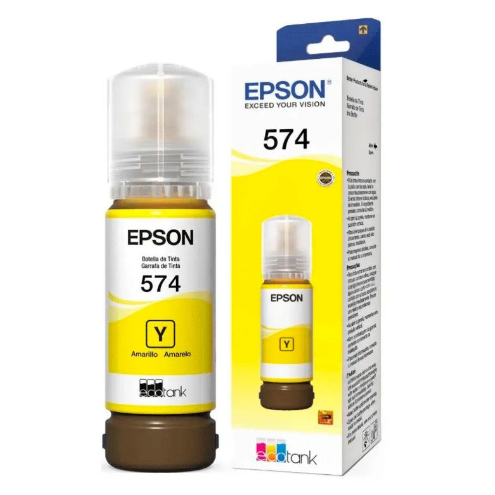 Tinta Epson T574 Original | Botella de 70 ml para EcoTank L8050