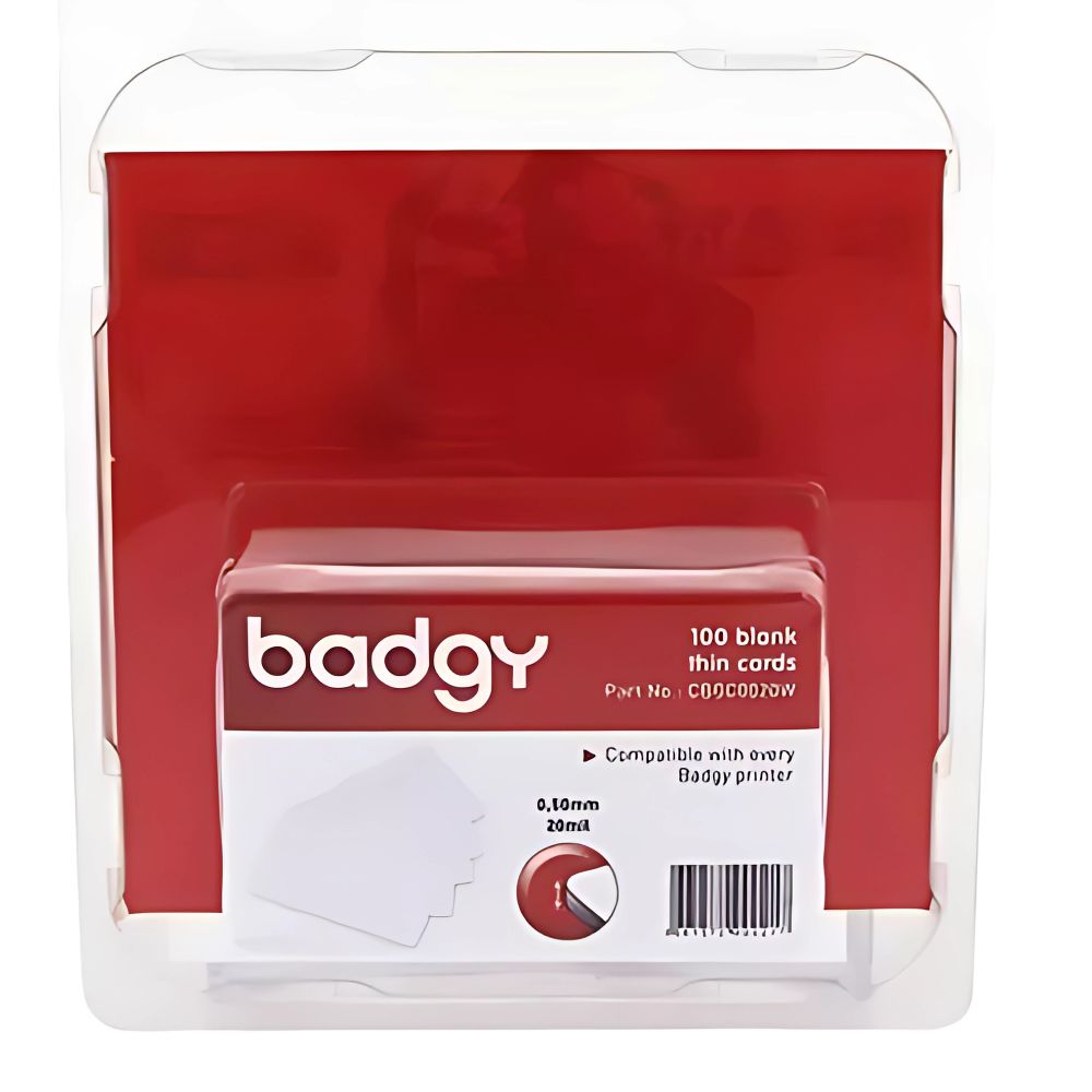 Tarjetas Pvc BADGY Cal. 020 Badgy