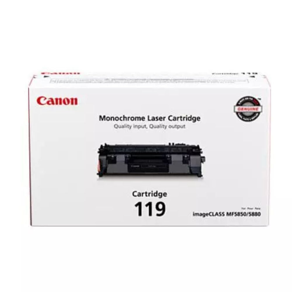 Cartucho Canon Para Toner 119 Negro.