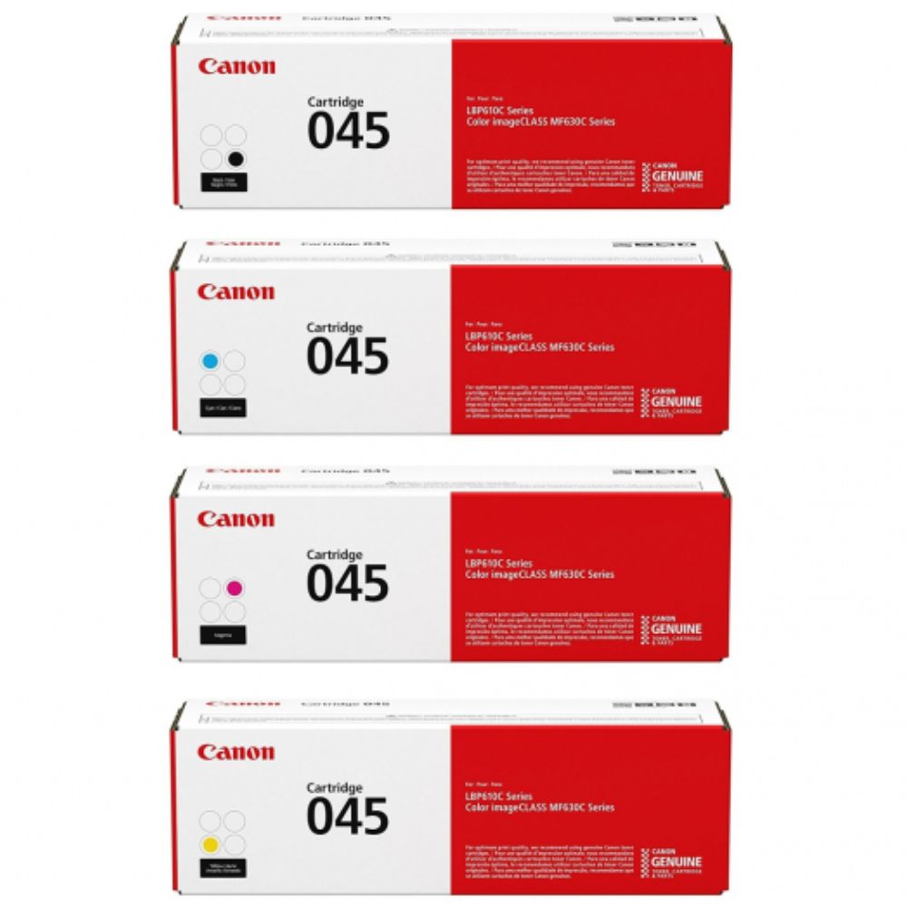 Tóner Canon 045 Alta Capacidad Negro y Color | MF632cdw, MF634dw