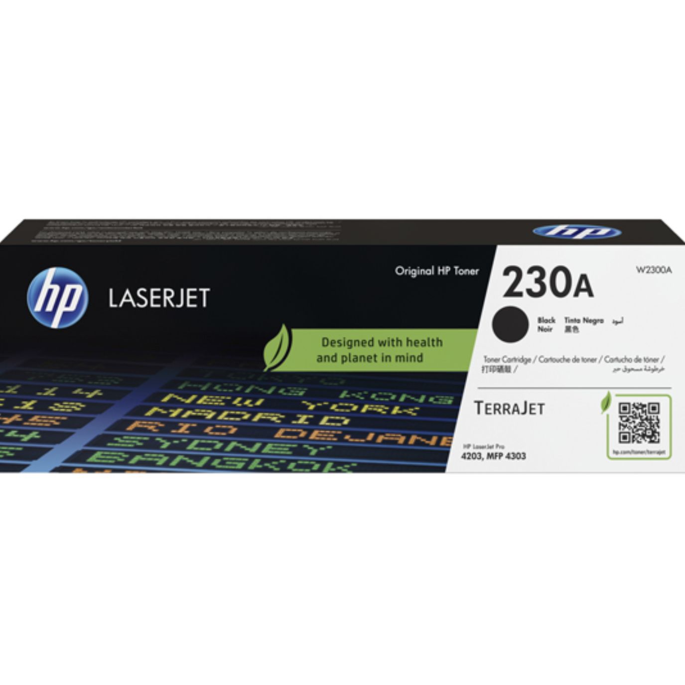 Tóner HP W2300A LaserJet 230A Negro Original | 2000 Páginas