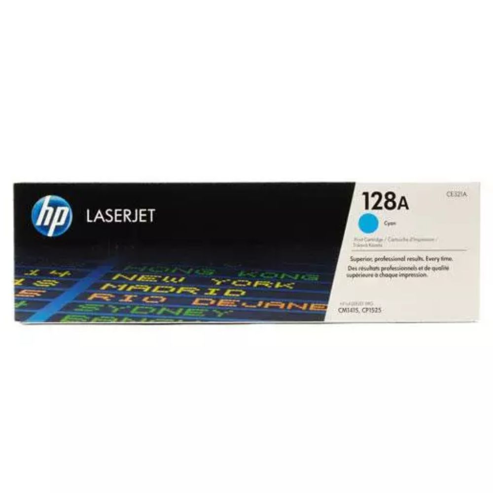 Toner Original HP CE321a Cyan | Para CM1415 / CP1525nw | 2000 Páginas