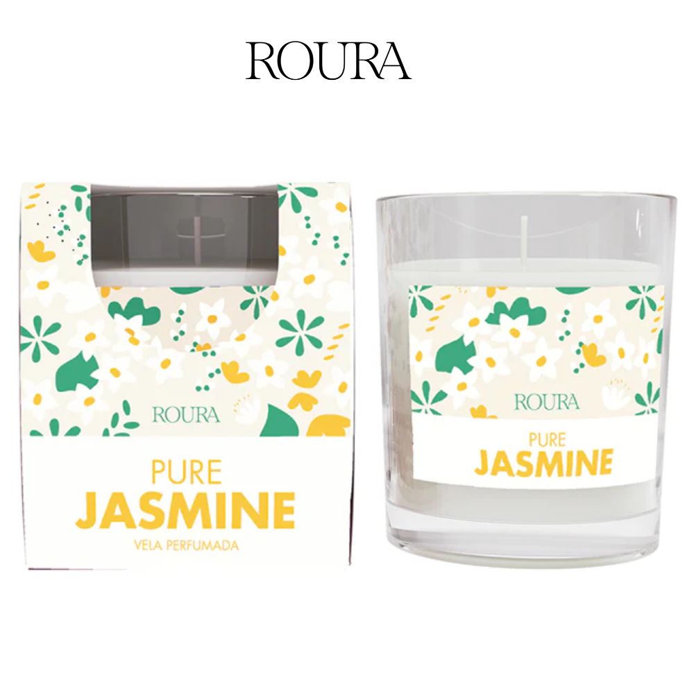 Vela Aromática ROURA Essential Collection Jazmin, Lavanda, Vainilla, Canela, Frutos Del Bosque