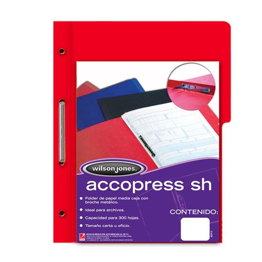 Folder Accopress Oficio Sh Acco Con Broche De 8 Cm - Colmenero Shop