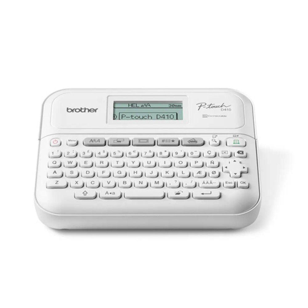 Rotulador Brother De Sobremesa Con Teclado Y Conexión A Pc PTD410 - Colmenero Shop