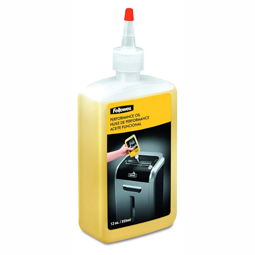 Aceite Lubricante Fellowes Powershred 350ml (12 oz) | Mantenimiento Trituradora