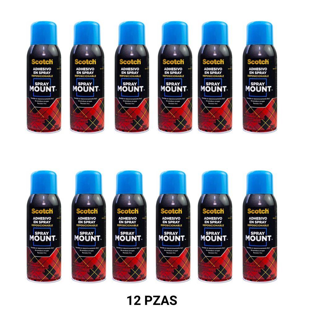 Adhesivo en Aerosol Spray Mount Scotch 3M 290g Reposicionable