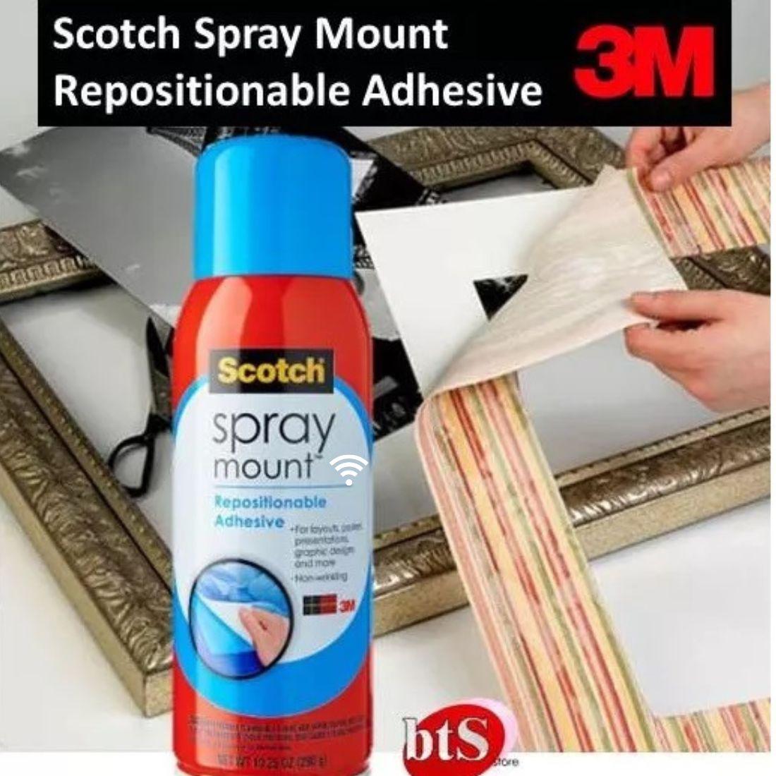 Adhesivo en Aerosol Spray Mount Scotch 3M 290g | Transparente