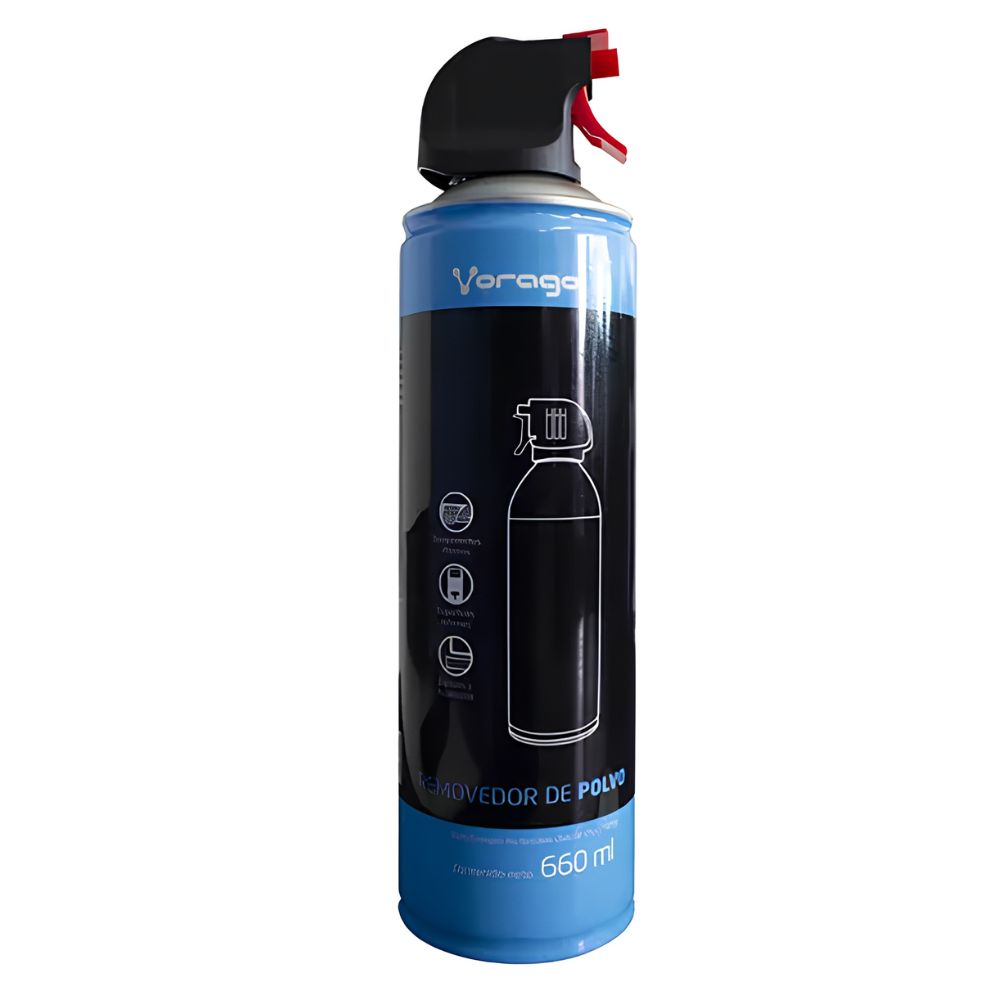 Aire Comprimido Vorago CLN-300 | 660ml | No Flamable y Ecológico