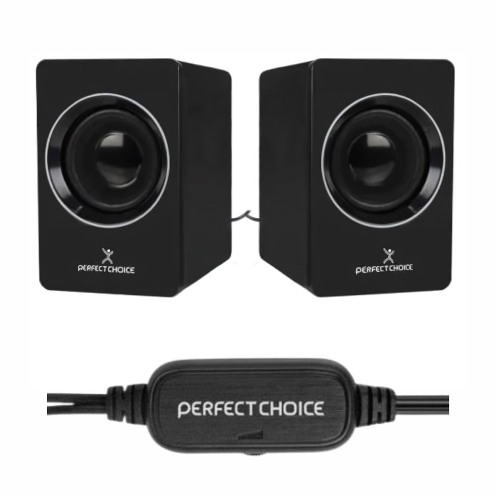 Bocinas para PC Perfect Choice Mosso | USB y 3.5 mm, 2.0 Estéreo