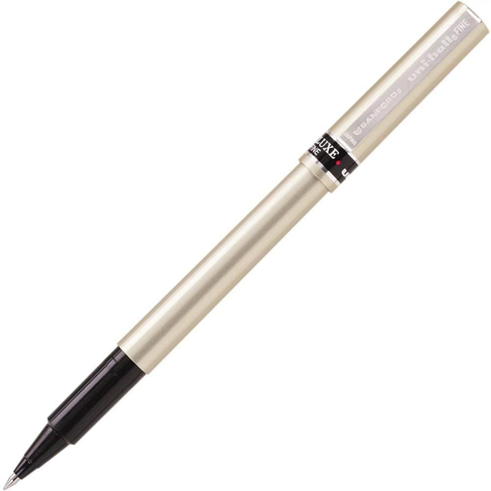 Bolígrafo Antifraude Fino Uni-Ball Deluxe 0.7 Mm Color Negro y Azul Blíster - Colmenero Shop