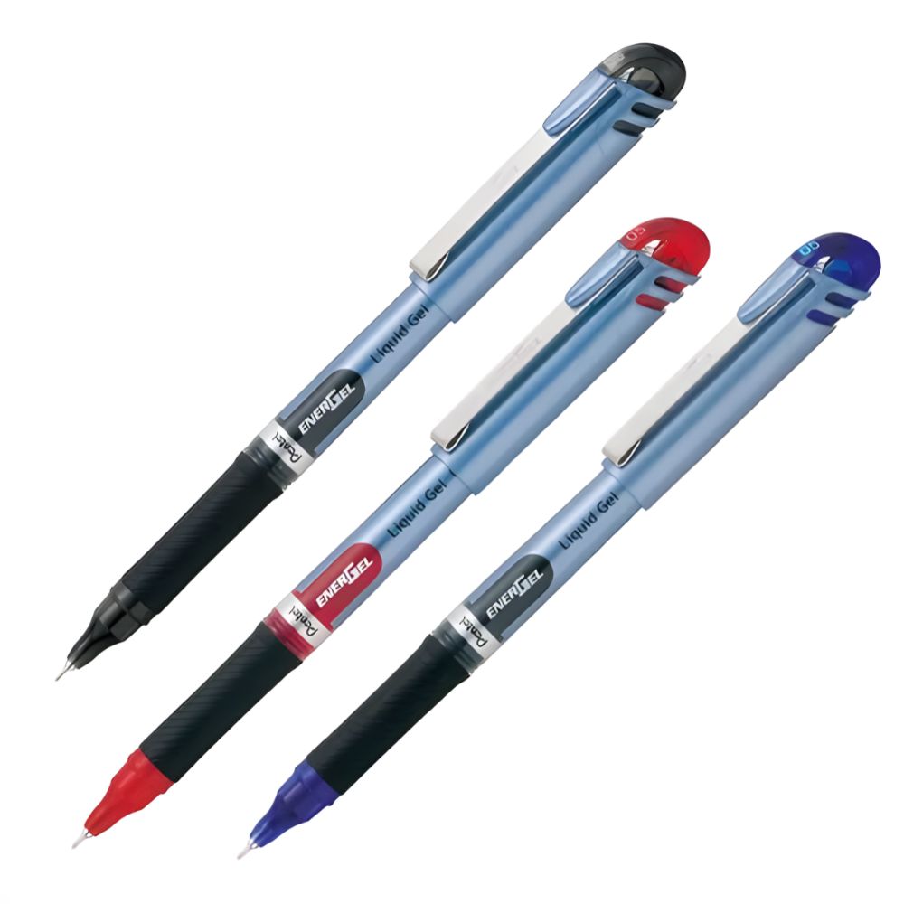 Bolígrafo Pentel EnerGel Stick 0.5 mm | Gel Secado Rápido | Caja 12 Pzas