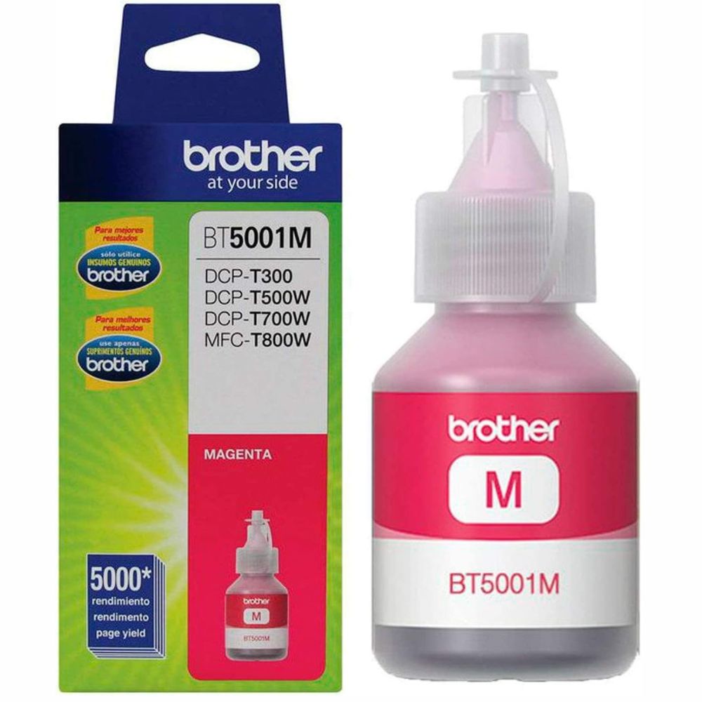 Botella de tinta Brother Bt5001m original