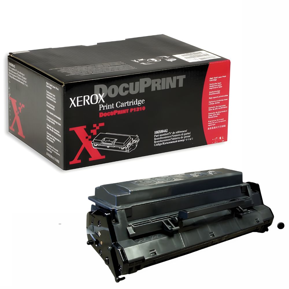 Toner Xerox 106R00442 Original Negro | 6,000 Págs | DOCUPRINT P1210
