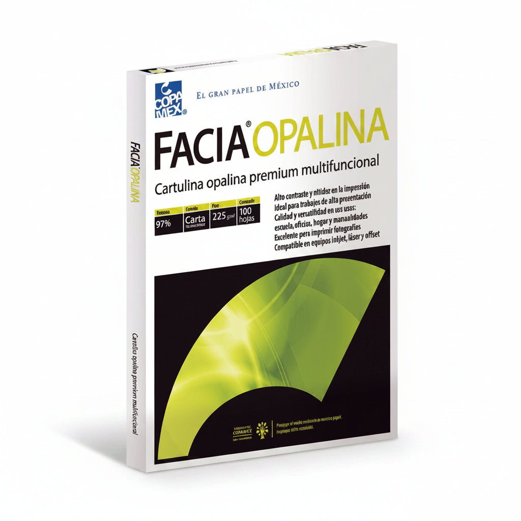 Cartulina Opalina Facia Blanca Carta 225 Gr - Colmenero Shop