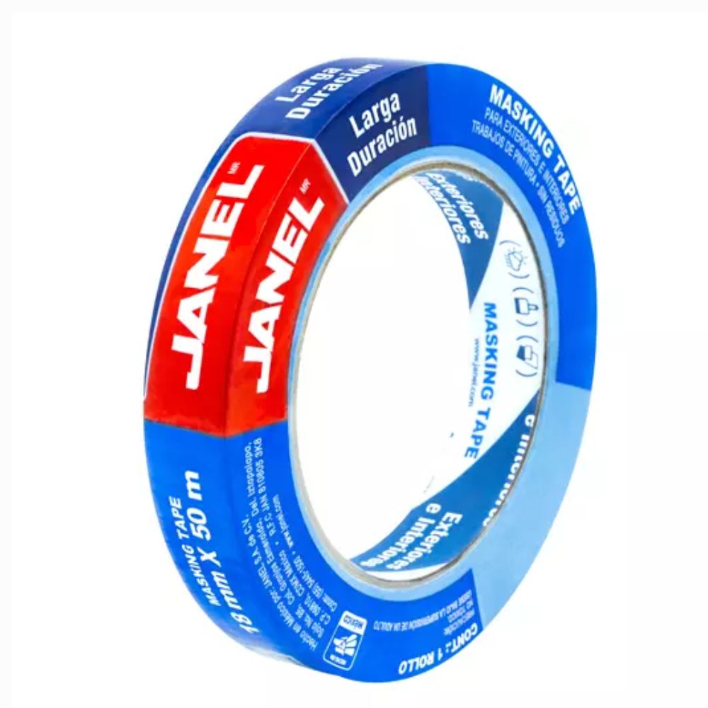 Cinta masking azul 18 x 50 janel 230