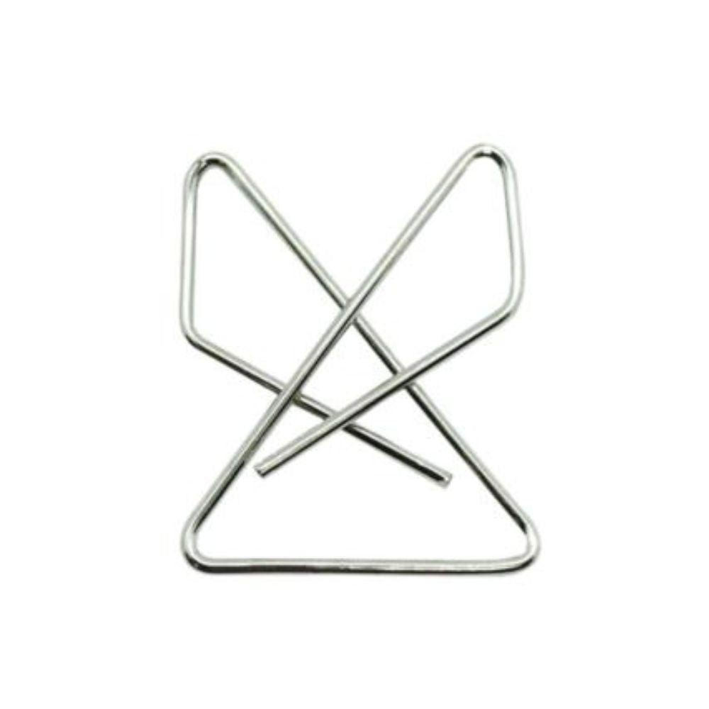 Clip Mariposa Nextep Niquelado #2 40mm 50 Clips Ne-042B - Colmenero Shop