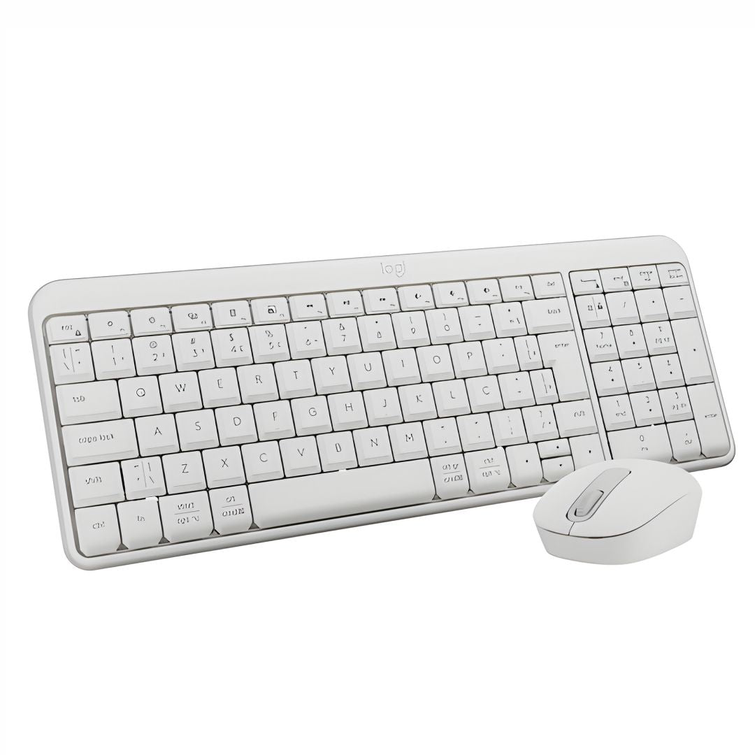 Combo Teclado y Mouse Logitech MK250 Blanco