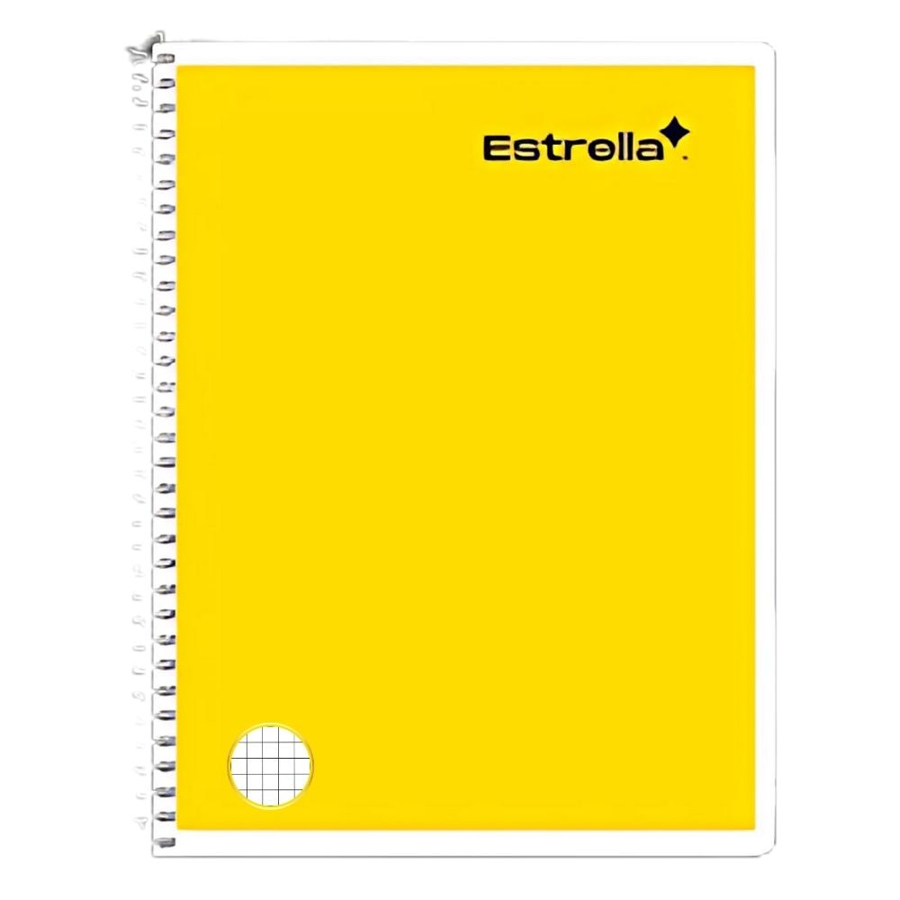 Cuaderno Francesa Estrella Raya| Cuadro 5mm| Cuadro 7mm.