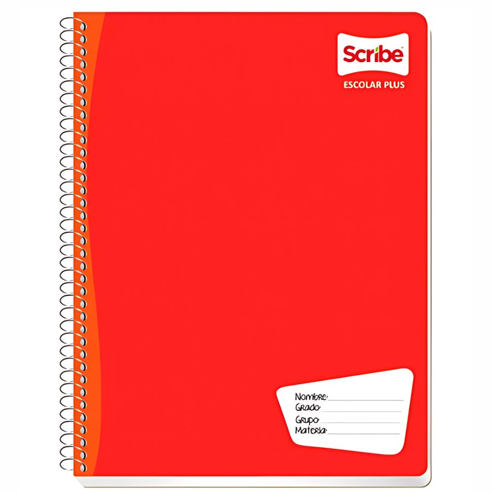 cuaderno profesional scribe plus escolar