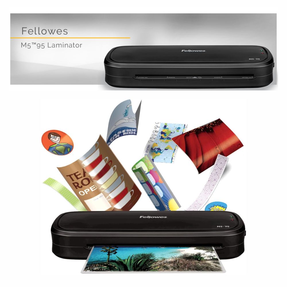 Enmicadora Fellowes M5-95 | Laminadora Térmica de 9.5 Pulgadas