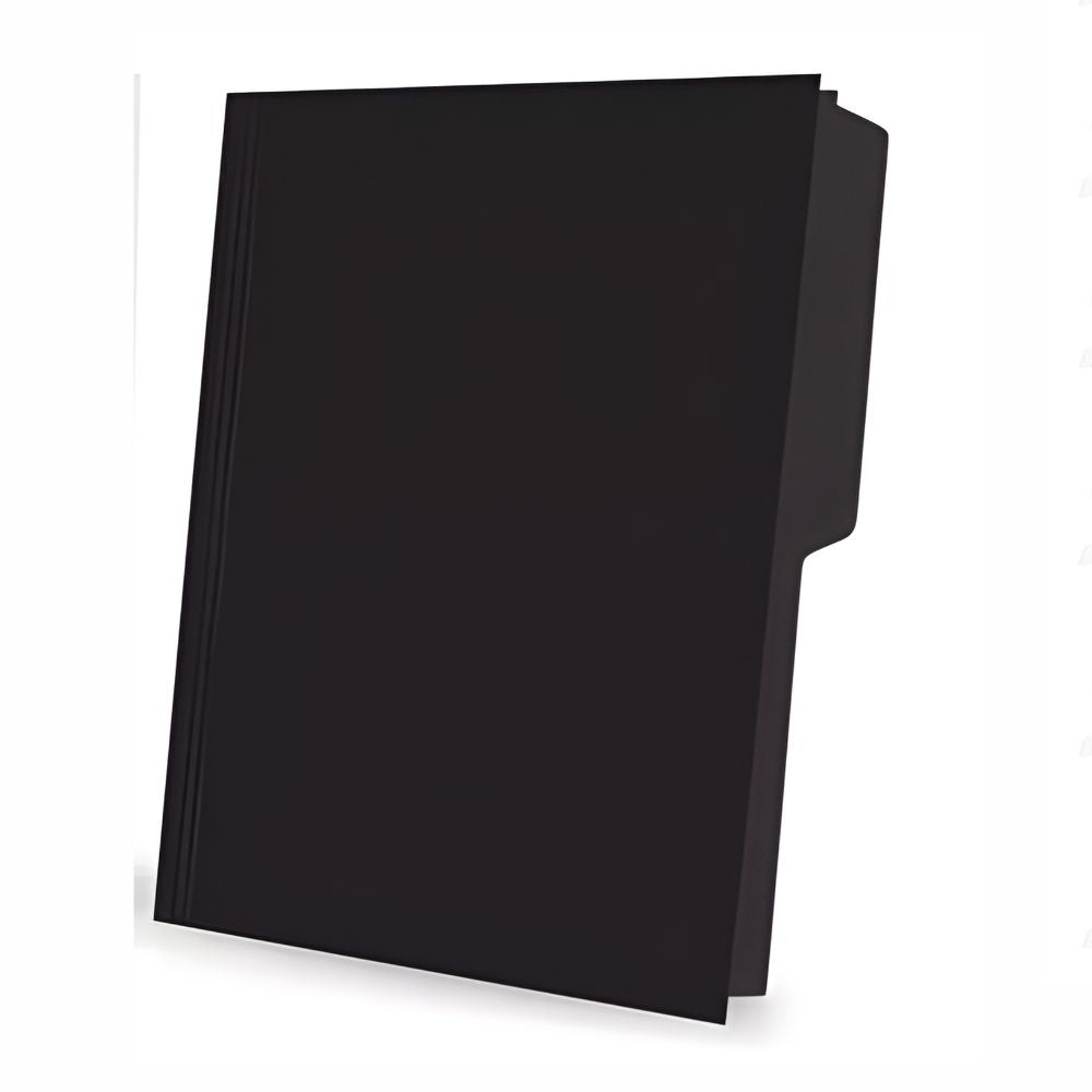 Folder Negro Pendaflex Carta | Media Ceja (1/2) | Caja 50 Pzas | Modelo 5012BL