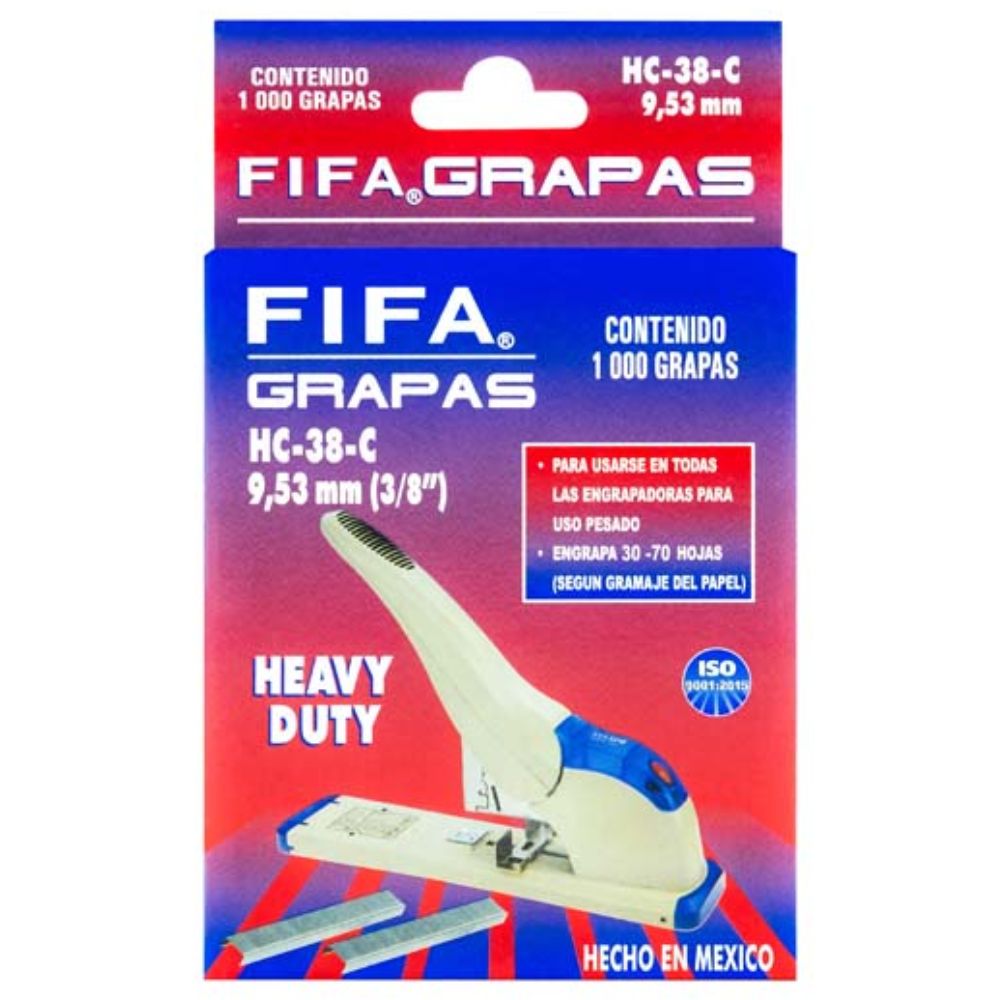 Grapas De Uso Pesado Fifa 3/8 (9.53mm