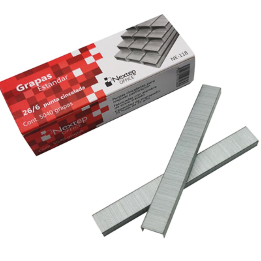 Grapas Nextep Estándar 26/6 C/5040