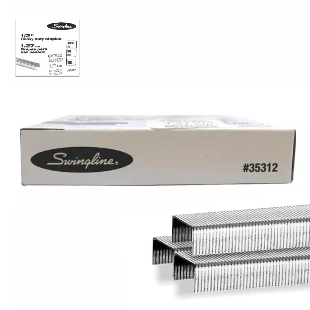 Grapa heavy duty sf-13 1/2" ACCO capacidad de 40 a 90 hojas