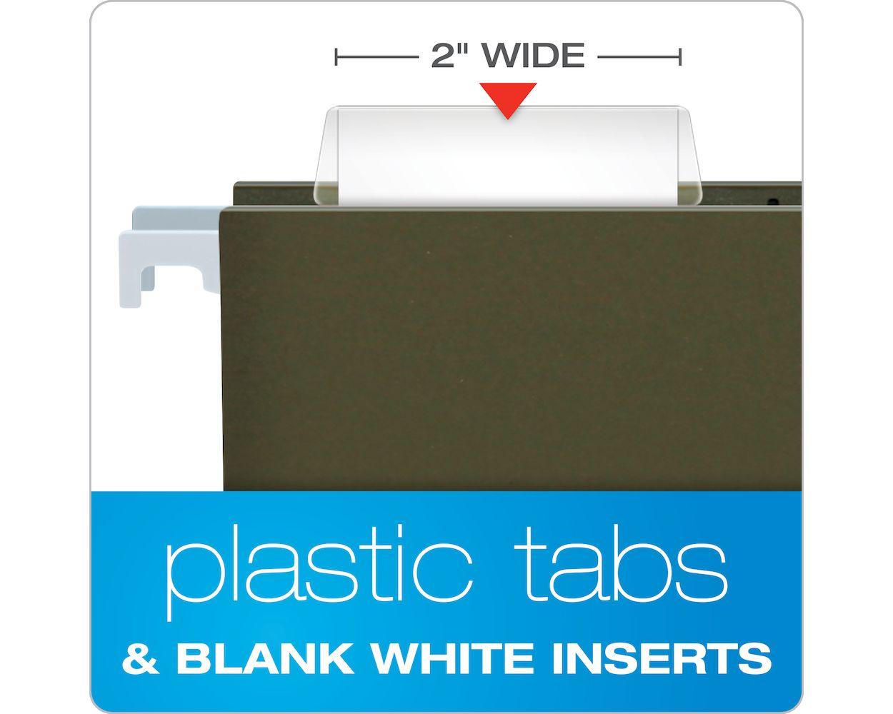 Jinetes Para Folder Colgante Pendaflex Color Transparente Bolsa Con 25 Pzas - Colmenero Shop