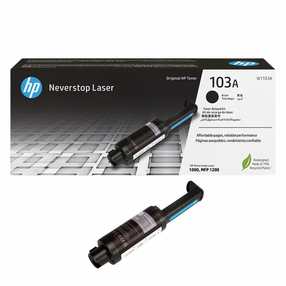 Kit de Recarga Tóner HP 103A Negro Neverstop Laser | W1103A