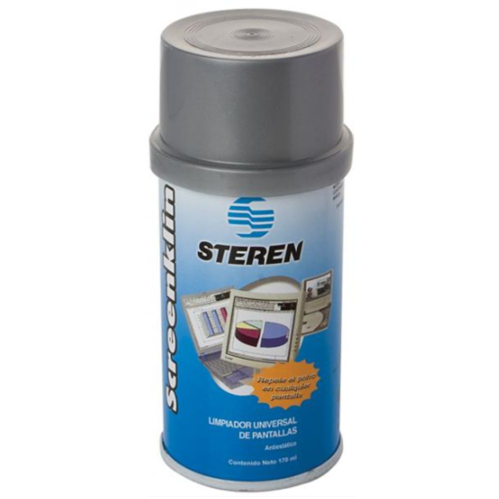 Limpiador Universal de Pantallas STËREN ScreenKlin 170ml | Antiestático Cámaras Monitores