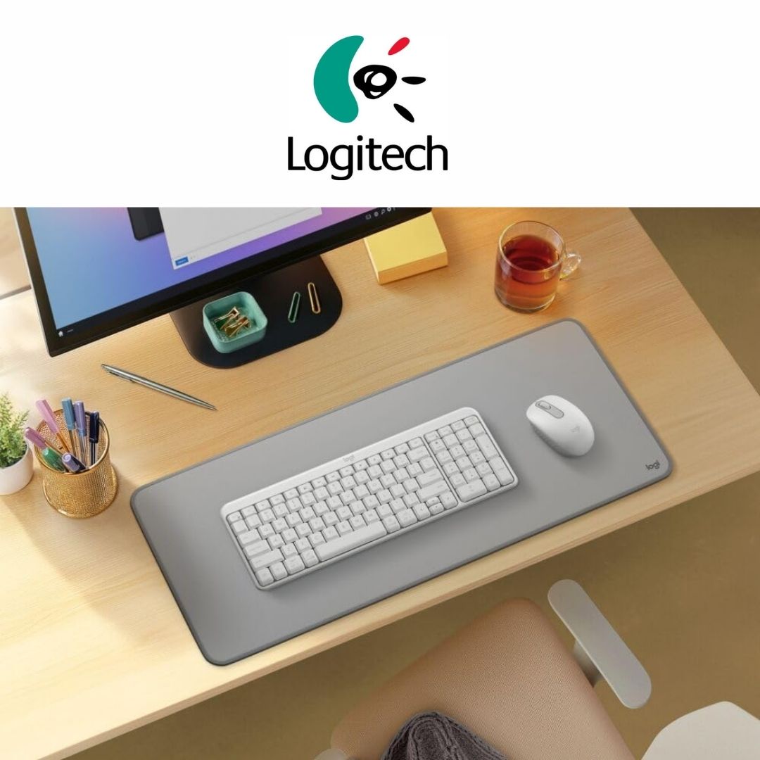 Combo Teclado y Mouse Logitech MK250 Blanco