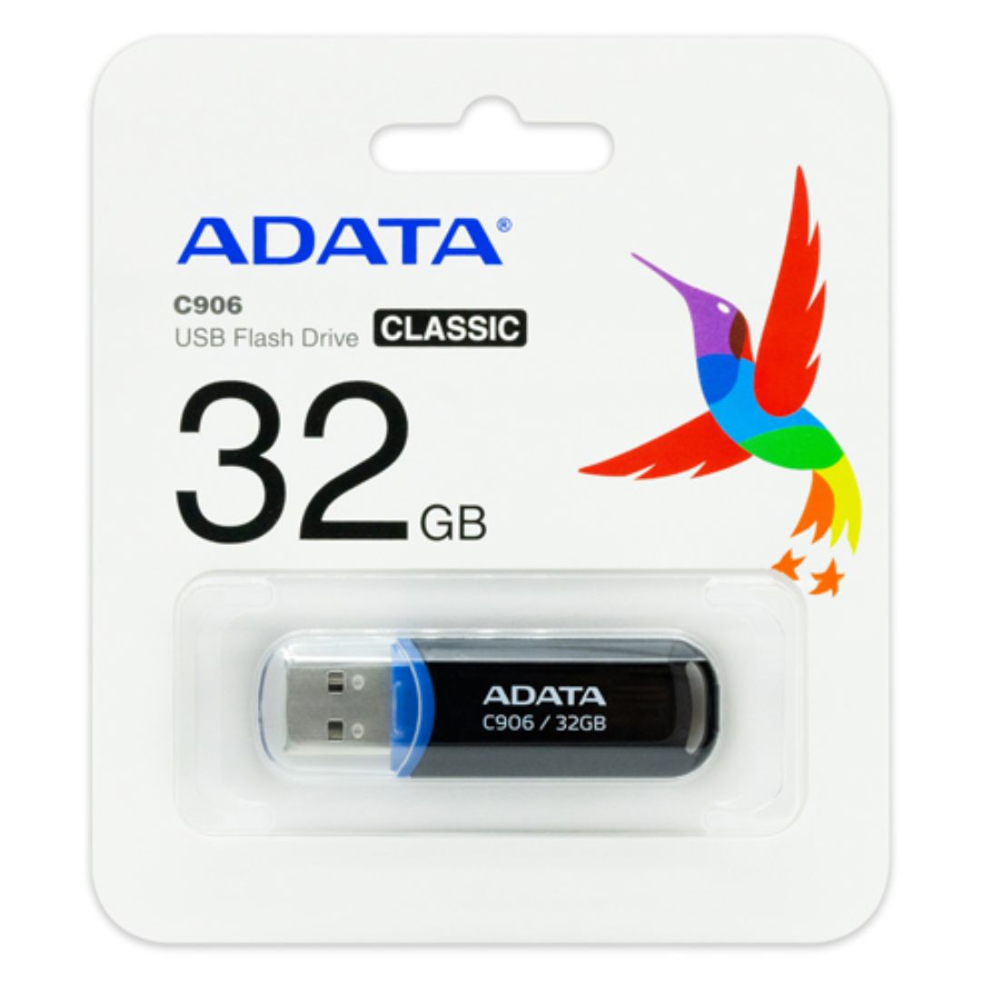 Memoria USB Adata 2.0 C906 32 GB Negra