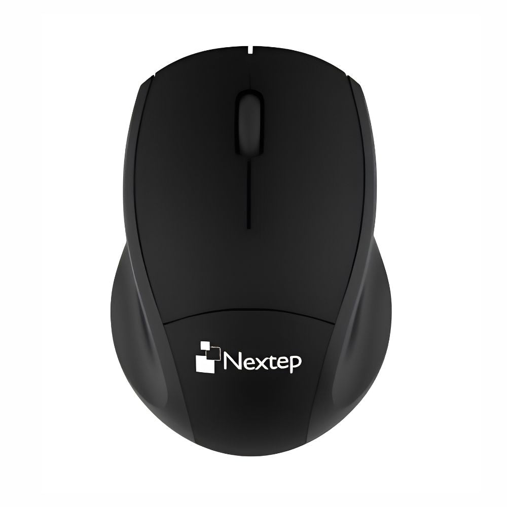 Mini Mouse Inalámbrico Nextep USB 1200 DPI Negro | NE-409MI