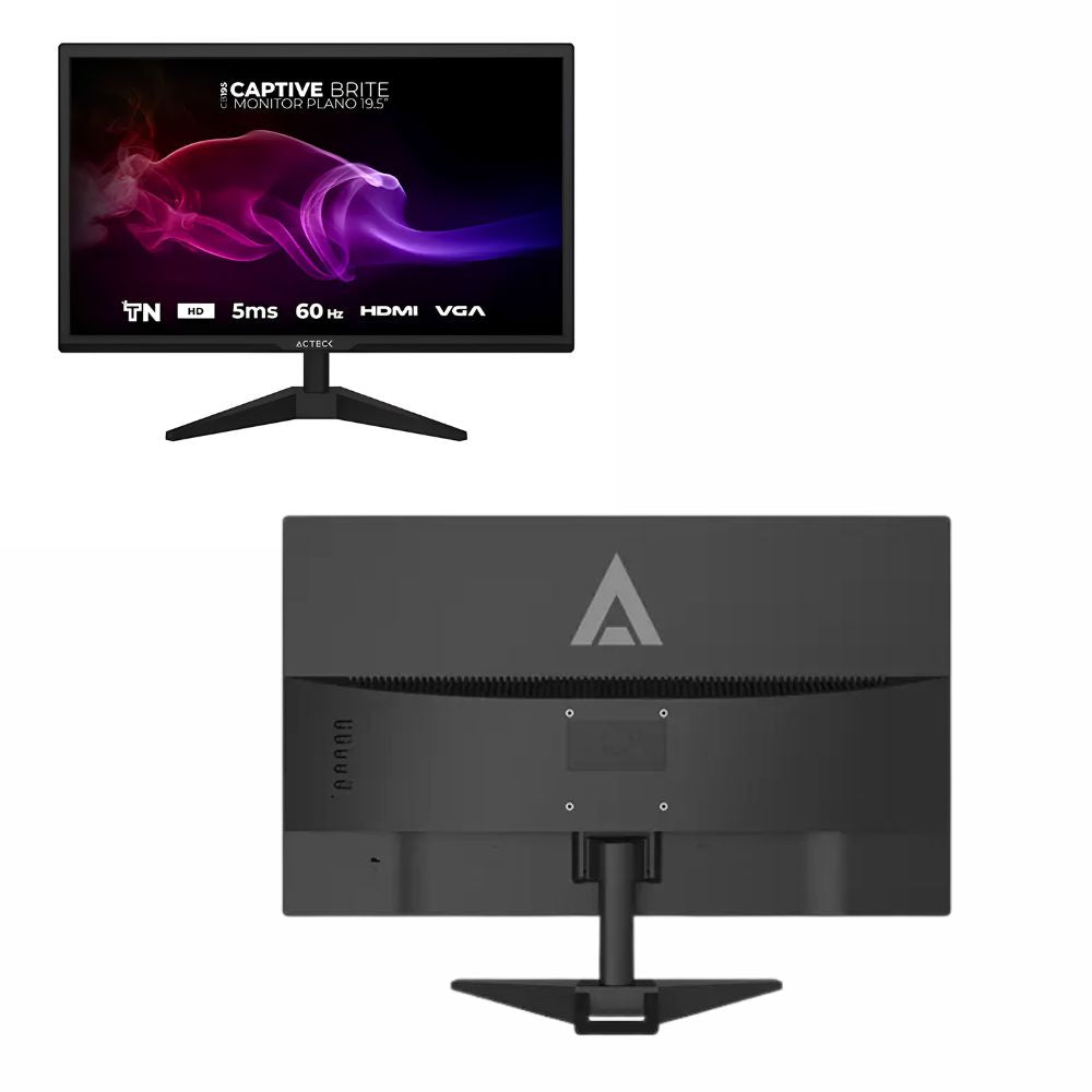 Monitor Acteck 19.5" Captive Brite AC-939409 | Mayoreo B2B