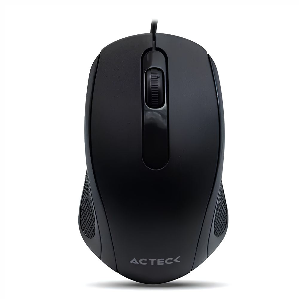 Mouse Acteck Alámbrico Negro AC-928830 | Sensor Óptico USB