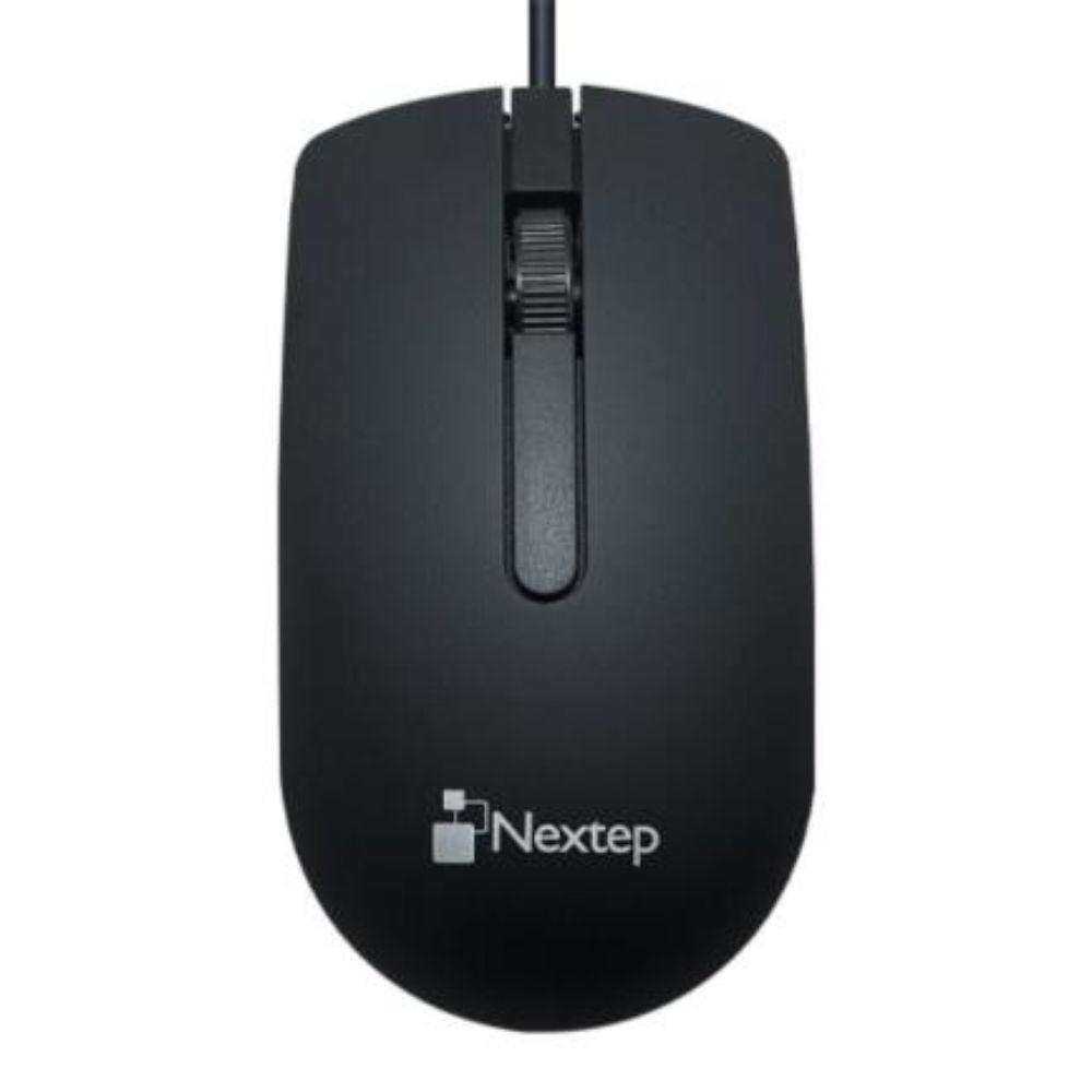 Mouse Nextep Alámbrico USB 1000 dpi Color Negro NE-141 - Colmenero Shop