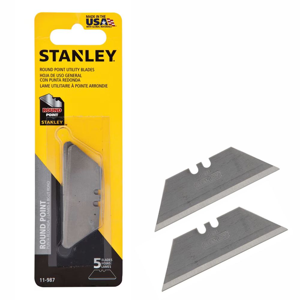 Navaja Repuesto Stanley-Bostitch 11-921 | Acero Carbono 5 Pzas