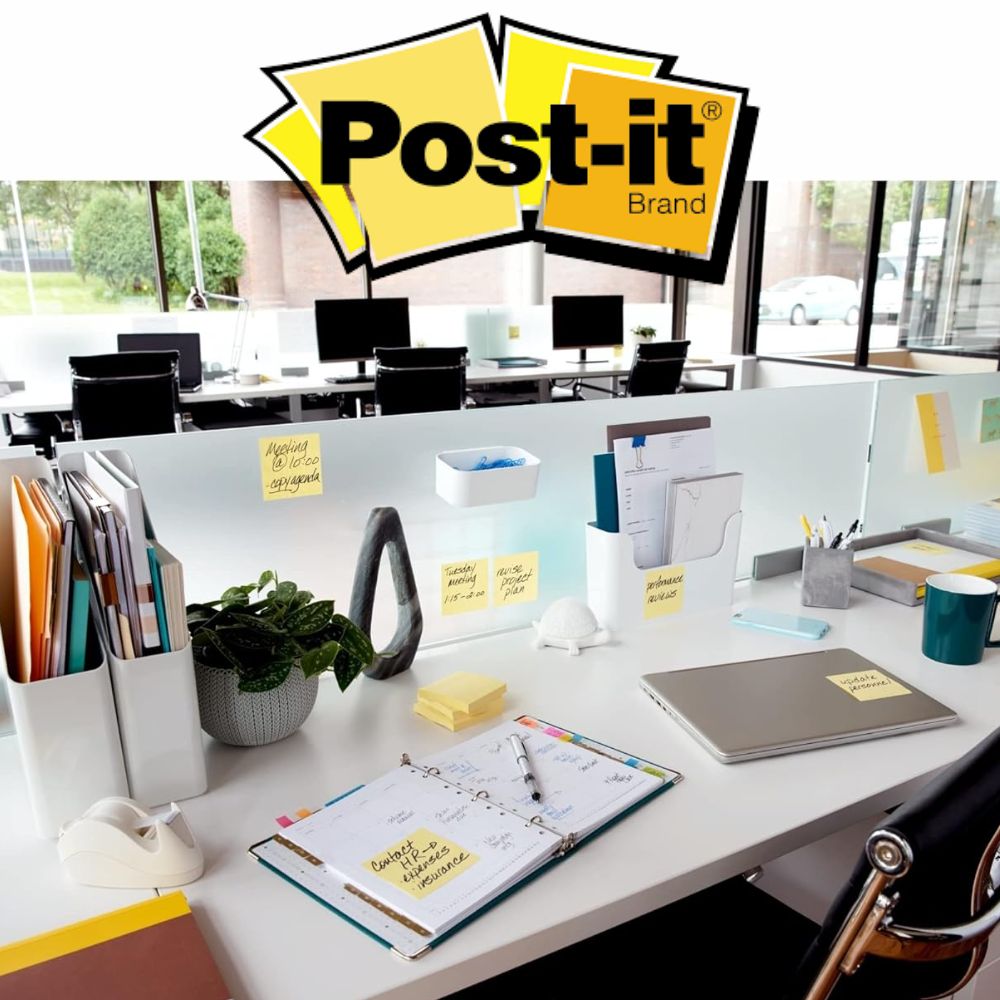 Notas Adhesivas Post-it Pop-Up 3x3 Amarillas | Paquete 5 Bloques | 3M |
