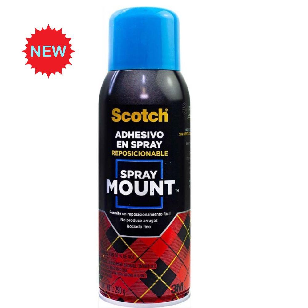 Adhesivo en Aerosol Spray Mount Scotch 3M 290g Reposicionable