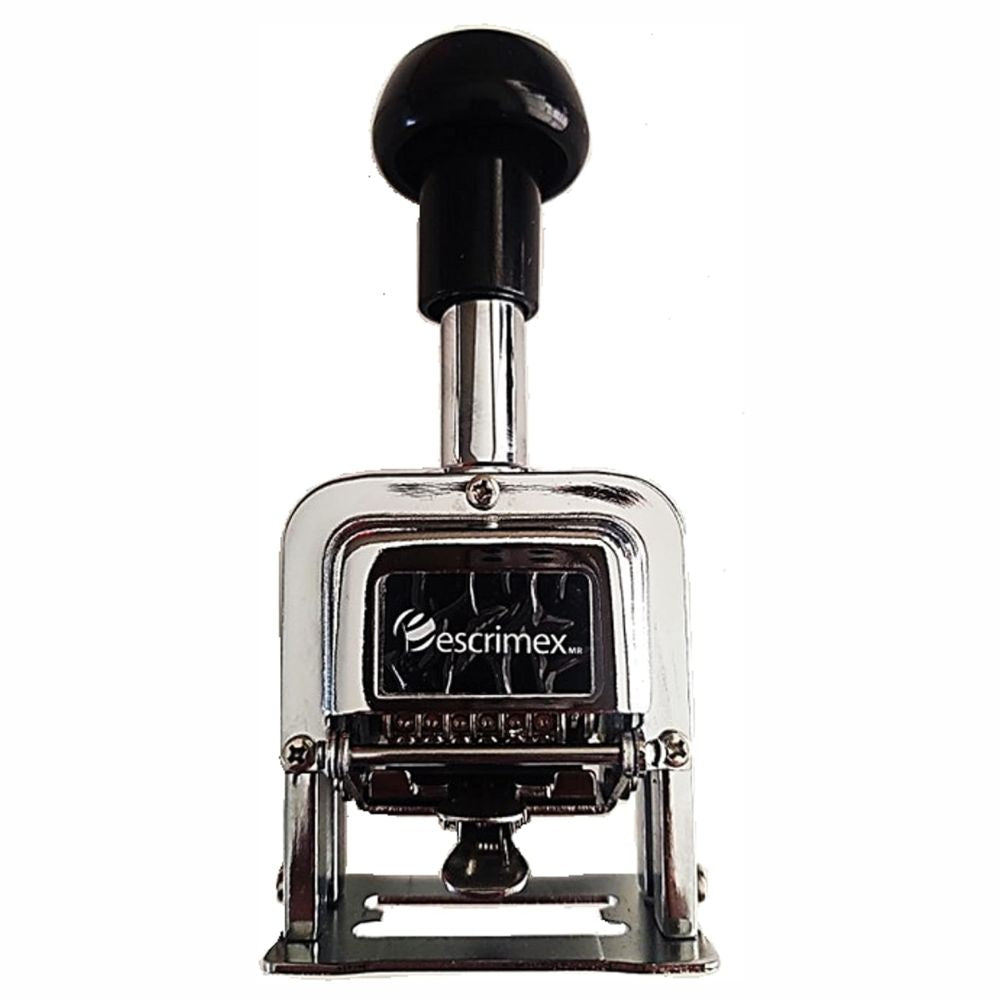 Foliador Automático Escrimex 6 Dígitos Metal | Modelo fol006