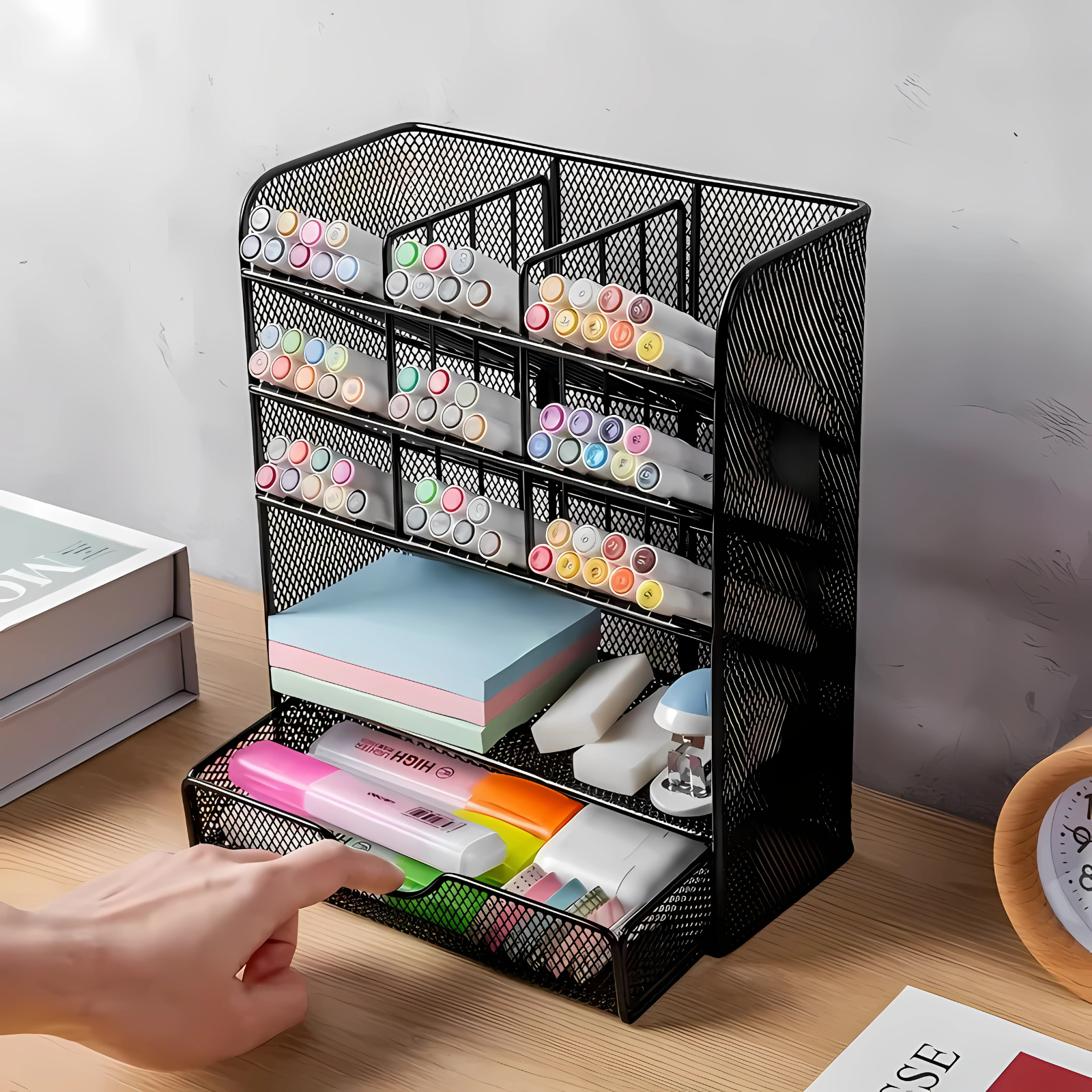 Organizador Nextep Multisecciones con Cajón 11 Compartimentos Metálico NE-177X - Colmenero Shop