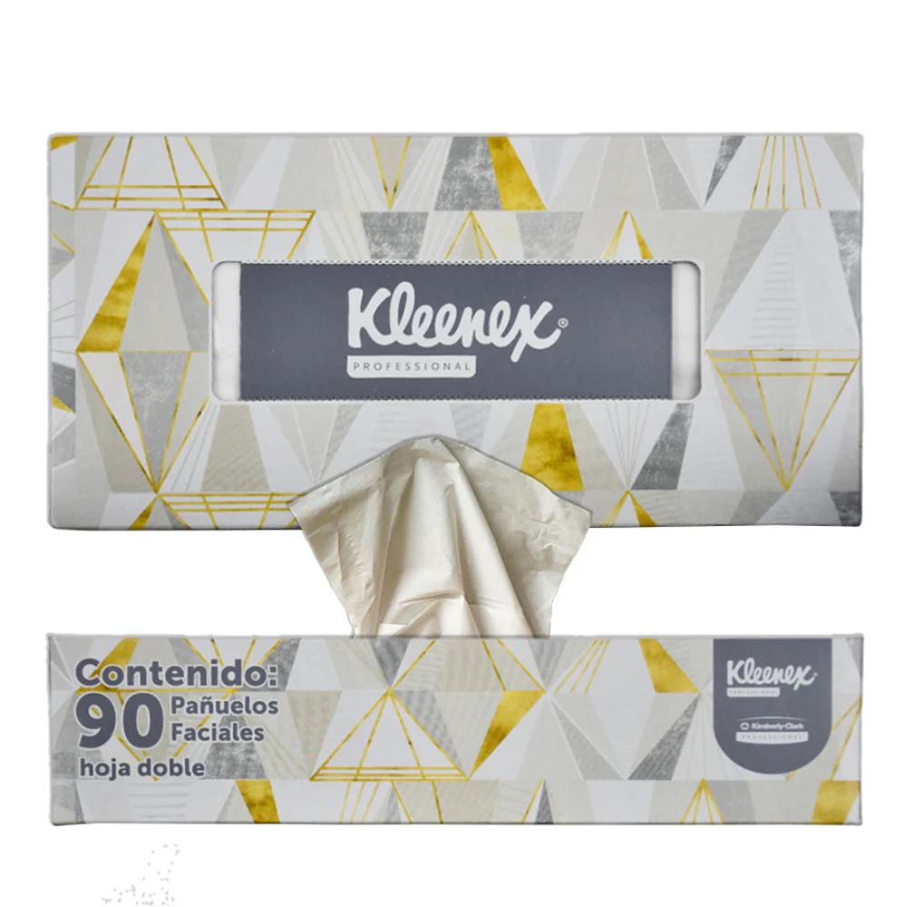 Pañuelo Facial Kleenex 90 Hjs. Dobles 89330