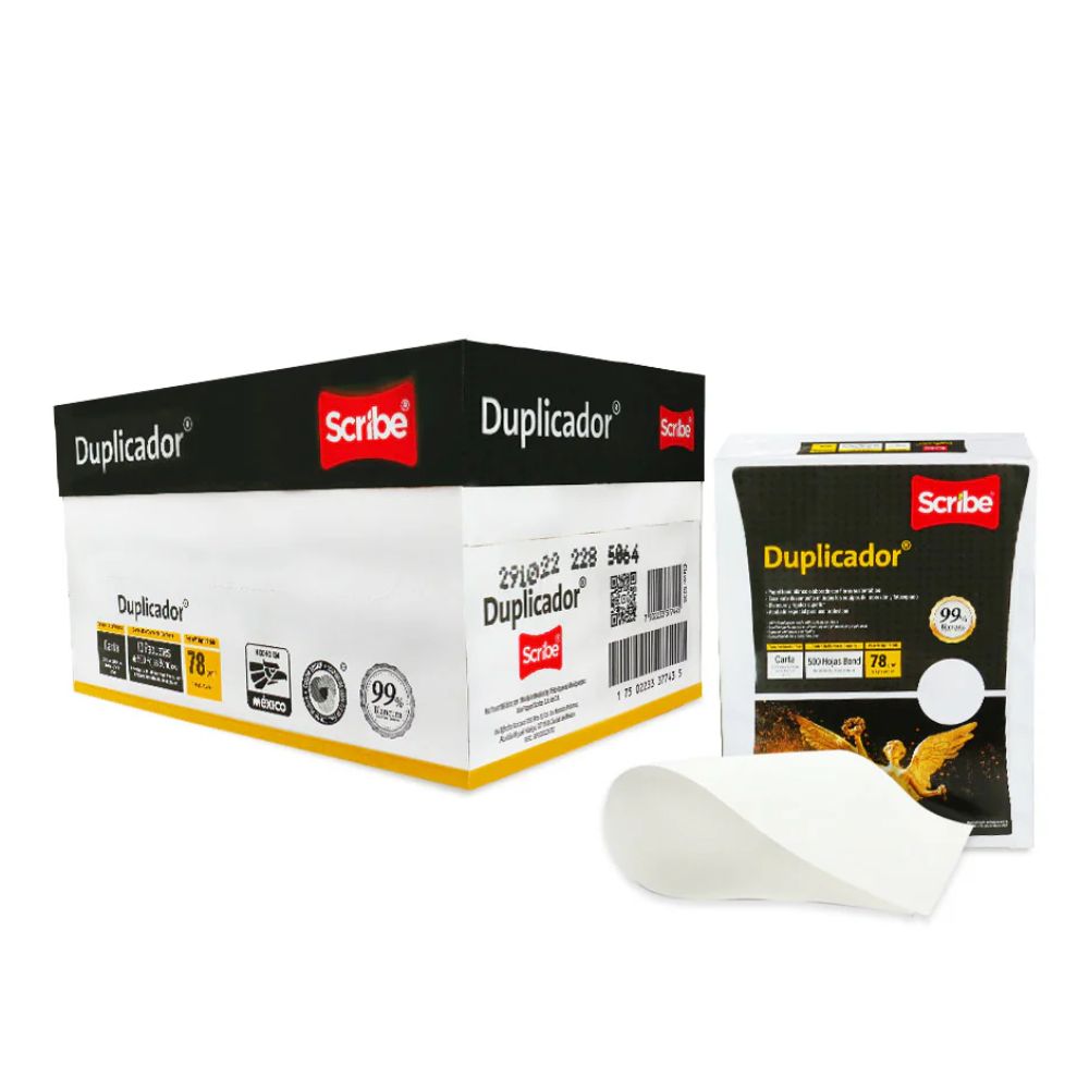 Caja Papel Bond Duplicador Carta c/5000 hojas - Colmenero Shop