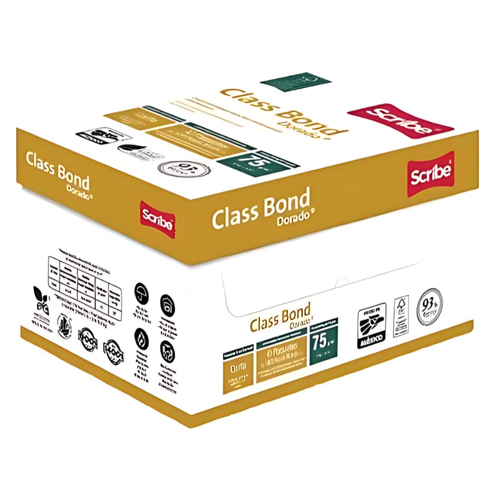 Caja papel class bond dorado carta 5000 hojas