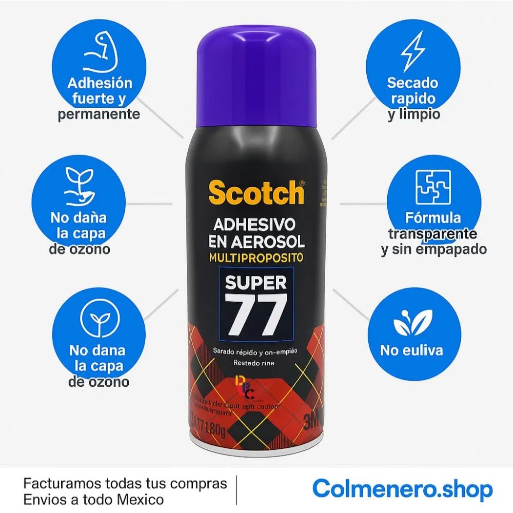 Adhesivo Super 77 | SCOTCH® - Colmenero Shop